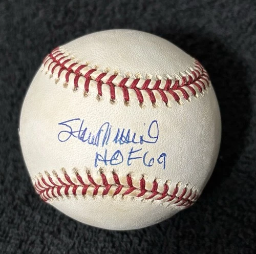 Stan Musial Signed Autographed Vintage OMLB BASEBALL Beckett COA 🔥