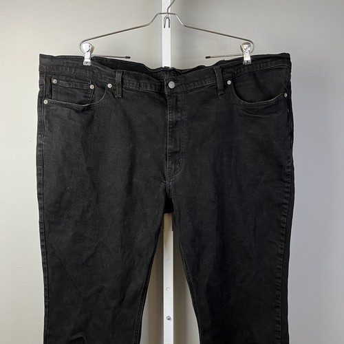 Levi's 541 sportliche Taper Fit Herrenjeans 50 x 30 schwarz Denim tatsächlich 48 x 27,5" - Bild 2 von 7