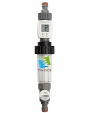 TW-DES Bef&uuml;llfilter mit Wasseruhr Wasserfilter Camping Wohnmobil Caravan Boot