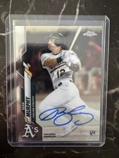 2020 Topps Chrome - Rookie Autographs Sean Murphy #RA-SM (AU, RC)