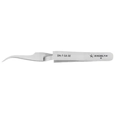 Precision Tweezers, Curved Very Fine Point, Anti-Magnetic Stainless Steel,