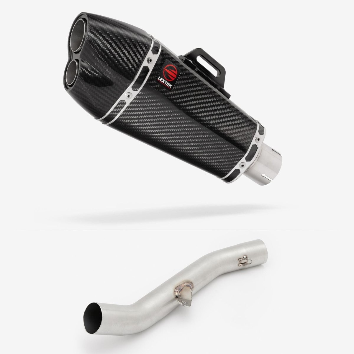 Lextek Slip-on Stainless Steel 210mm Exhaust for Yamaha YZF R6 17-22