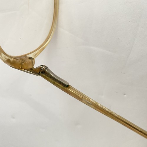 Montatura occhiali da vista vintage Sophia Loren 1509 Zyloware 129 140 oro rosa marmo retrò - Foto 10 di 17