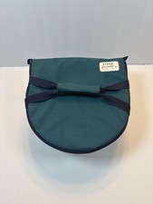 Vintage Pyrex Portables 7404-S 4,5 qt ciotola rotonda scanalata con coperchio e borsa verde USA