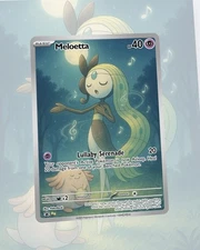 Custom Fan Art Card Meloetta