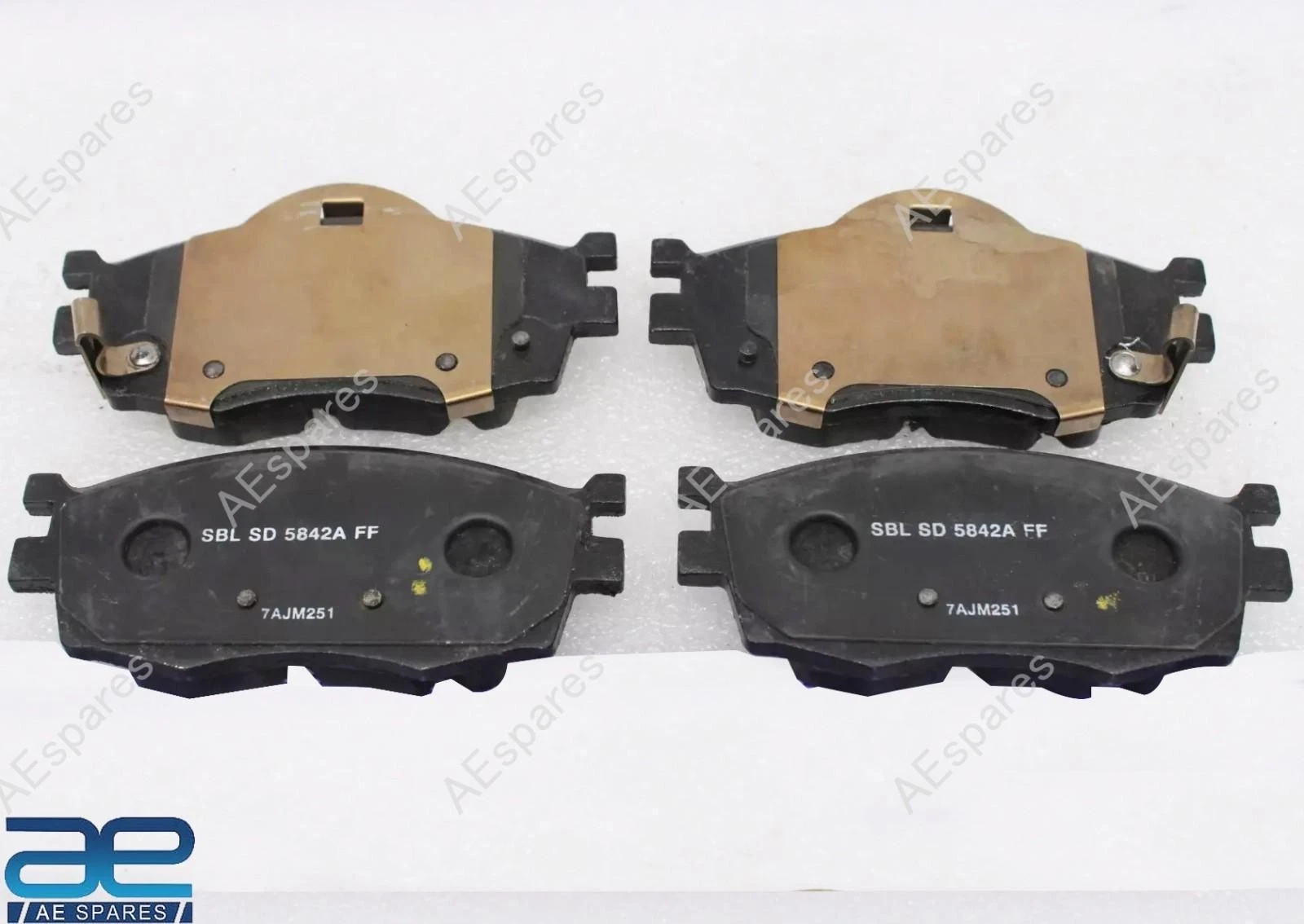 Front Brake Pad Set For Hyundai I20 2008-2014 Verna 2006-2011 581010PB00 view 2