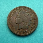 1897 Indian Head Penny Cent