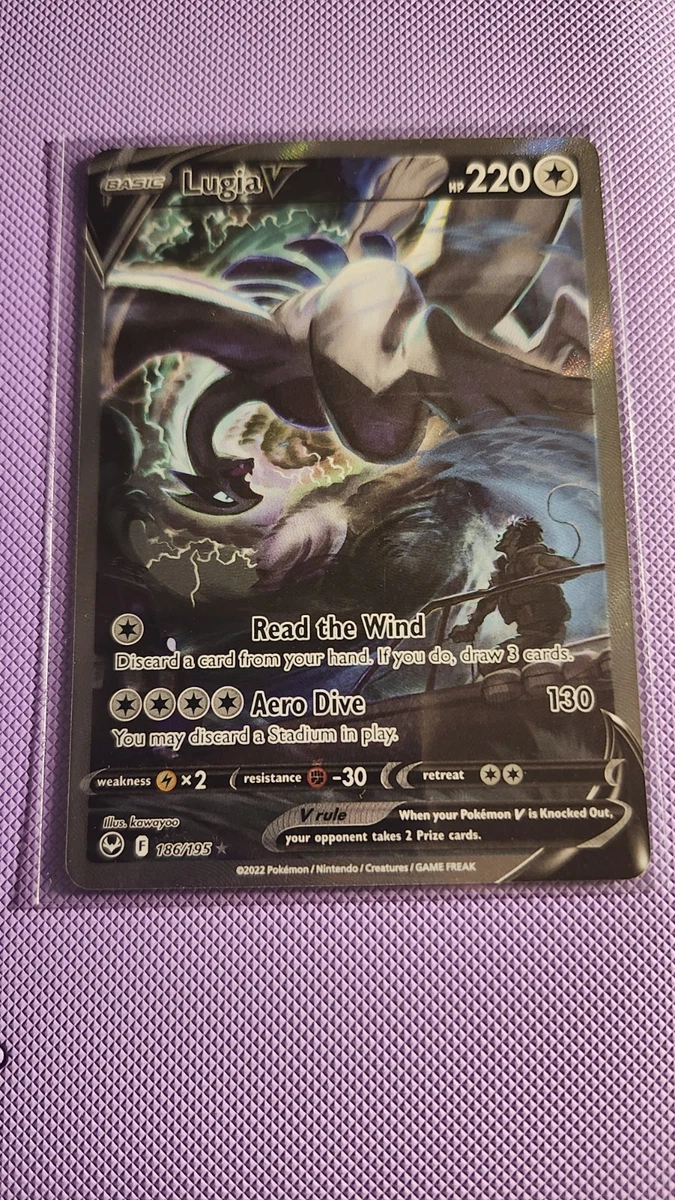 Lugia V 186/195 Swsh12: Sword & Shield - Silver Tempest Just