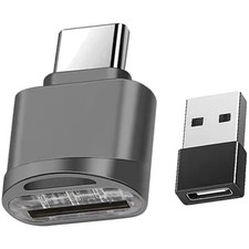 Lettore Micro SD USB-C, OTG, compatibile Macbook, tablet, Windows