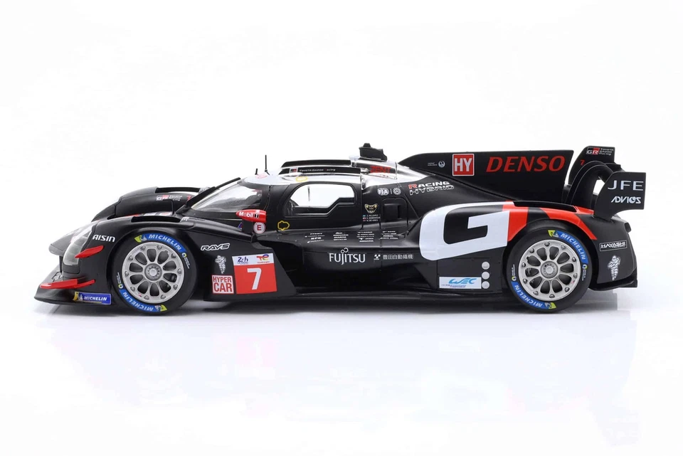 Ixo - 1:18 Toyota GR010 Hybrid No.7 2nd Place 24h Le Mans 2024 - Diecast Model - Image 4 of 4