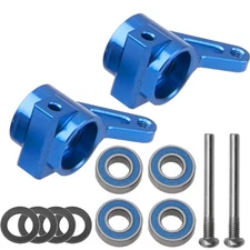 Vgoohobby Aluminum Front Steering Knuckles Carrier Blocks Cup Compatible with