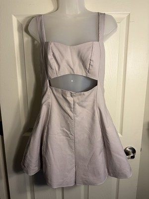TOBI WOMENS IVORY TANK ROMPER SIZE MEDIUM