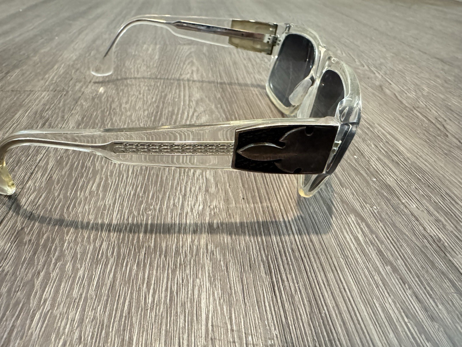 FRAMES ONLY - Authentic Chrome Hearts G-MONEY I CRYS 55mm Crystal Silver Japan thumbnail 10