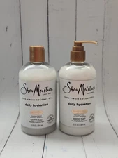 (Set of 2) Shea Moisture 100% Virgin Coconut Oil Shampoo & Conditioner, 13 fl oz