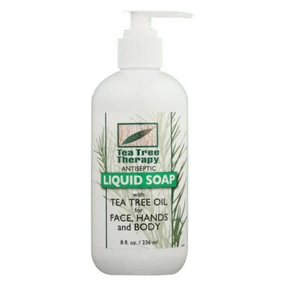Antiseptic Tea.Tree Liquid Soap  8 OZ EA By Tea Tree Therapy
