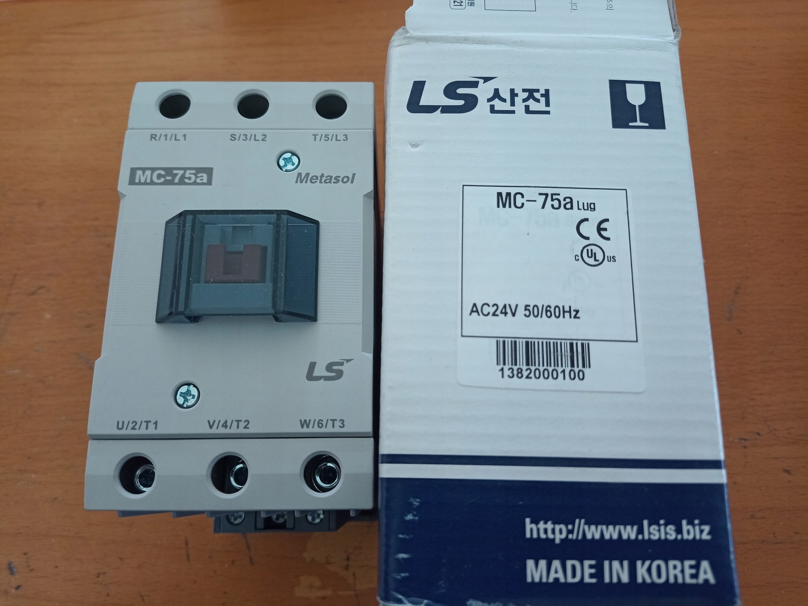 LSIS MC-75A_24VAC_1A1B Contactor MC-75A_24VAC_1A1B