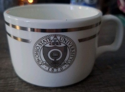 Ohio State University 1870 Oneida Bone China Mug Cup. 1 Piece Made In USA