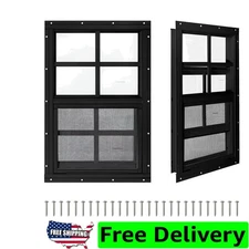 Stylish and Functional 12" x 18" Shed Windows - Ventilation & Natural Light