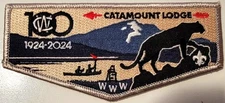 OA CATAMOUNT LODGE 309, NEW FLAP,