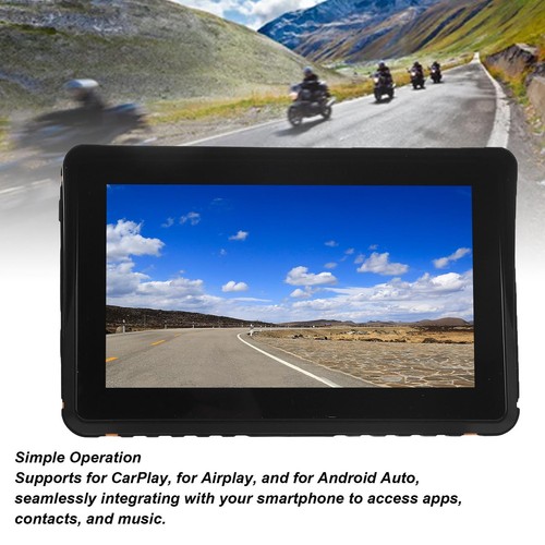 Motorrad GPS Navigation Wasserdicht 7in Motorrad GPS Navigation Für - Bild 6 von 22