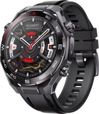 Huawei Watch Ultimate 2 Black - 48mm 4G LTE Smartwatch Zirkonium Saphirglas EKG