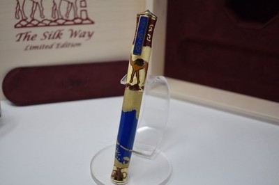 OMAS The Silk Way Prototype Vermeil & Enamel Limited Edition Fountain Pen