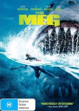 The Meg  very good condition dvd region 4 t511
