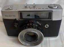 Vintage Mamiya Kominar Camera 1:28 f 40mm Lens Made in Japan Case Untested