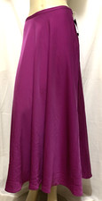 Ralph Lauren Purple Charmeuse Full Long skirt 2