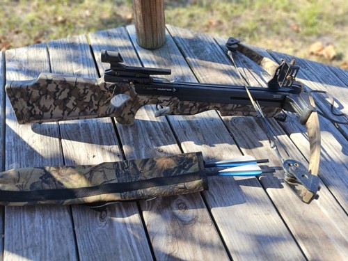 Horton Hunter crossbow 150 lb With Arrows And Quiver - Picture 2 of 6