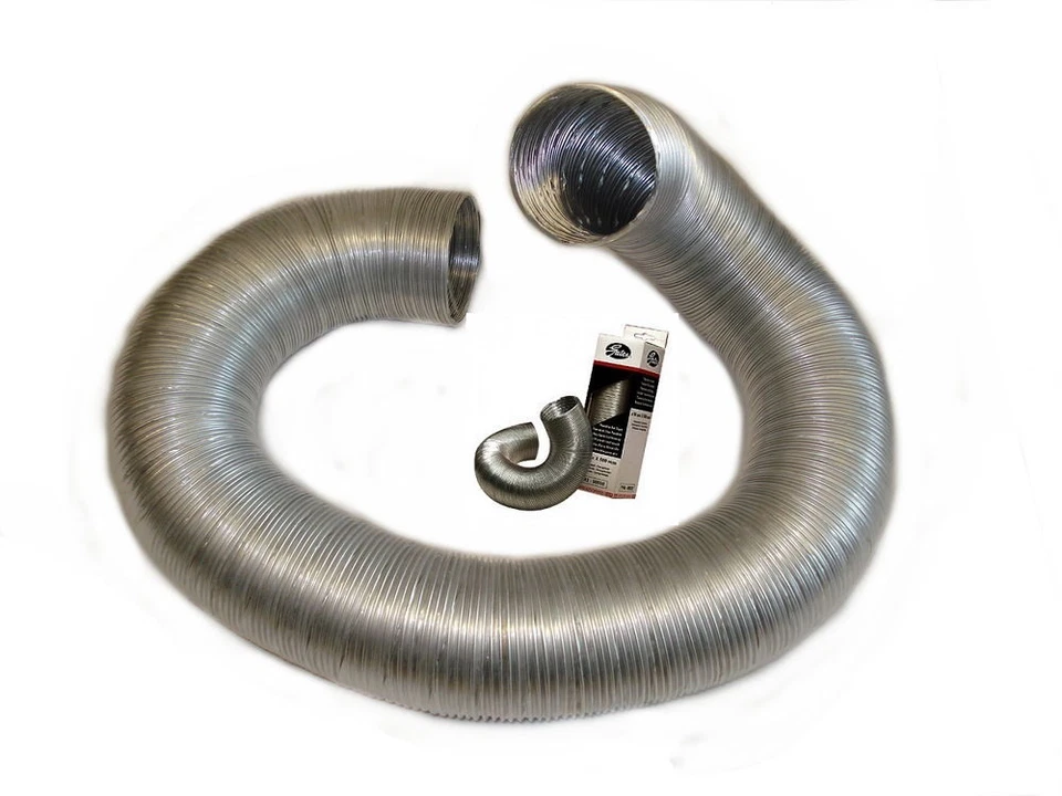 GATES VORWÄRMSCHLAUCH 50mm Ø 50cm LANG - ALU FLEXSCHLAUCH ANSAUGSCHLAUCH