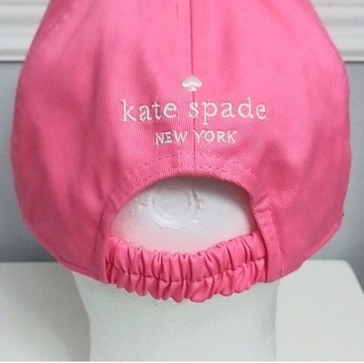 NWT Kate Spade Tossed Strawberry Logo Baseball Cap Hat Kate Spade Baseball Cap Hat  main image 4