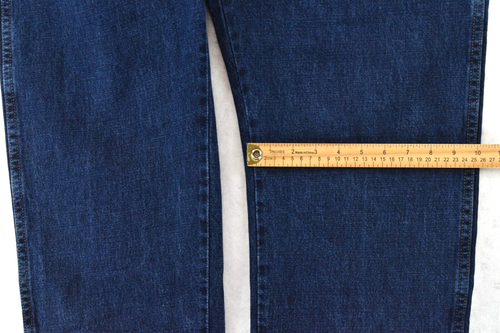 Wrangler Jeans Rugged Wear Outdoors Relaxed Straight Dark Wash Blue Mens 40x32 - Picture 18 of 22