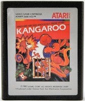 Atari 2600 Spiel - Kangaroo #Silverlabel V1 Modul