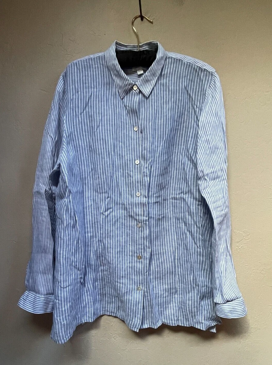 J jill linen clearance shirt