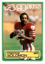 1983 Topps #172 Freddie Solomon NM-MT 49ers ID:46033