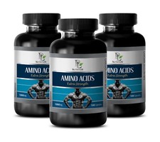 branched chain amino acid - AMINO ACIDS 1000mg - metabolism boosting 3 Bottles