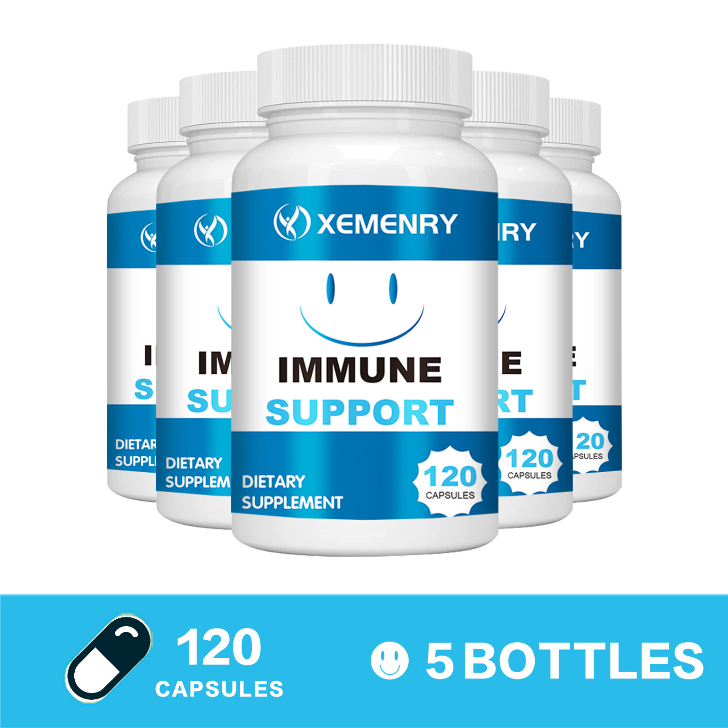 Cápsulas de Apoyo Inmunológico - Quercetina, Hoja de Olivo, Licopeno - Salud Cardiovascular