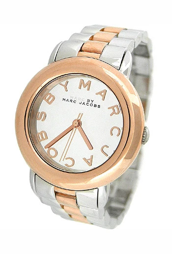 NEW MARC BY MARC JACOBS TWO TONE LADIES WATCH MBM3170