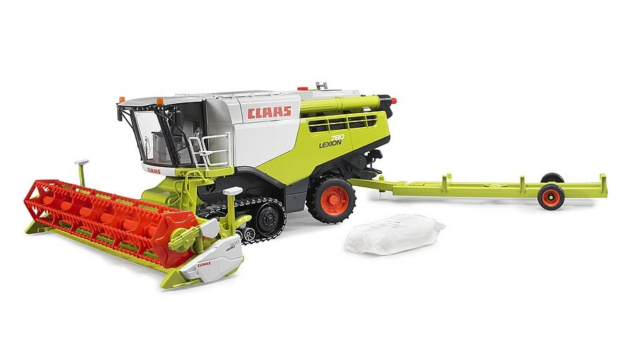 Bruder 02119 Claas Lexion 780 Terra Tra - Giocattolo -Scala 1:16 60× 47x 23,5 cm - Immagine 2 di 4