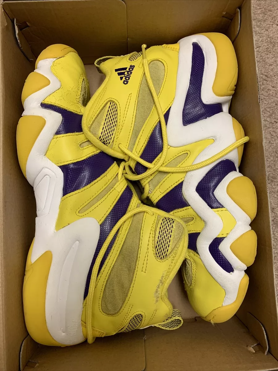 Adidas Crazy 8 Kobe Bryant Lakers Sun Yellow Purple White Rare Men'S  Size 9.5 | Ebay