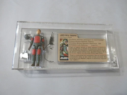 1982 Hasbro G.I.Joe FLASH-Laser Rifle Trooper CAS 80+