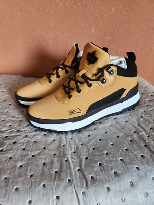 K1X Playhard Philly Run Sneakers - K1XFWM000004 - Wheat/Black/ White - Size 9.5