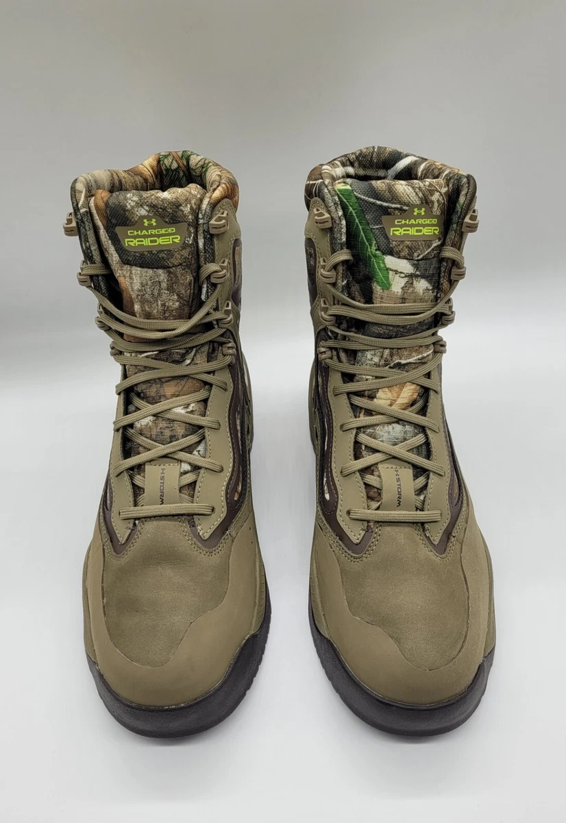 Under Armour UA Charged Raider Waterproof Realtree Camo Boots 3024338 902