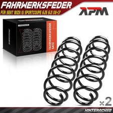 2x Federn Fahrwerksfeder Hinten für Seat Ibiza IV Sportcoupe 6J5 6J1 2008-2017