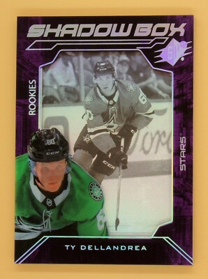 2020-21 SPx Ty Dellandrea Rookies Shadow Box #SB16 Dallas Stars
