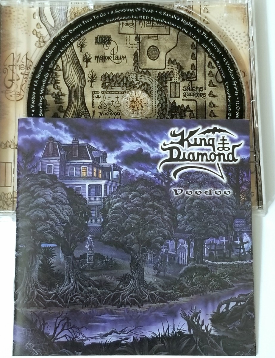 KING DIAMOND VOODOO CD HEAVY METAL BLADE RECORDS 1998 HORROR ALBUM