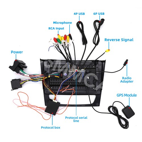 Reproductor estéreo de coche Android apto para Mercedes Benz Clase CLK/G W209 W463 2005-2006 - Imagen 5 de 13