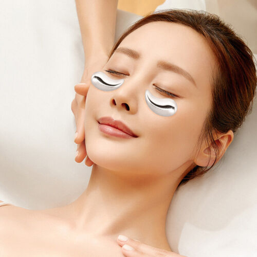 1pair Cooling Eye Pad Stainless Steel Eye Mask Ice/Hot Eye Patches For Puffy -jy - Picture 11 of 12