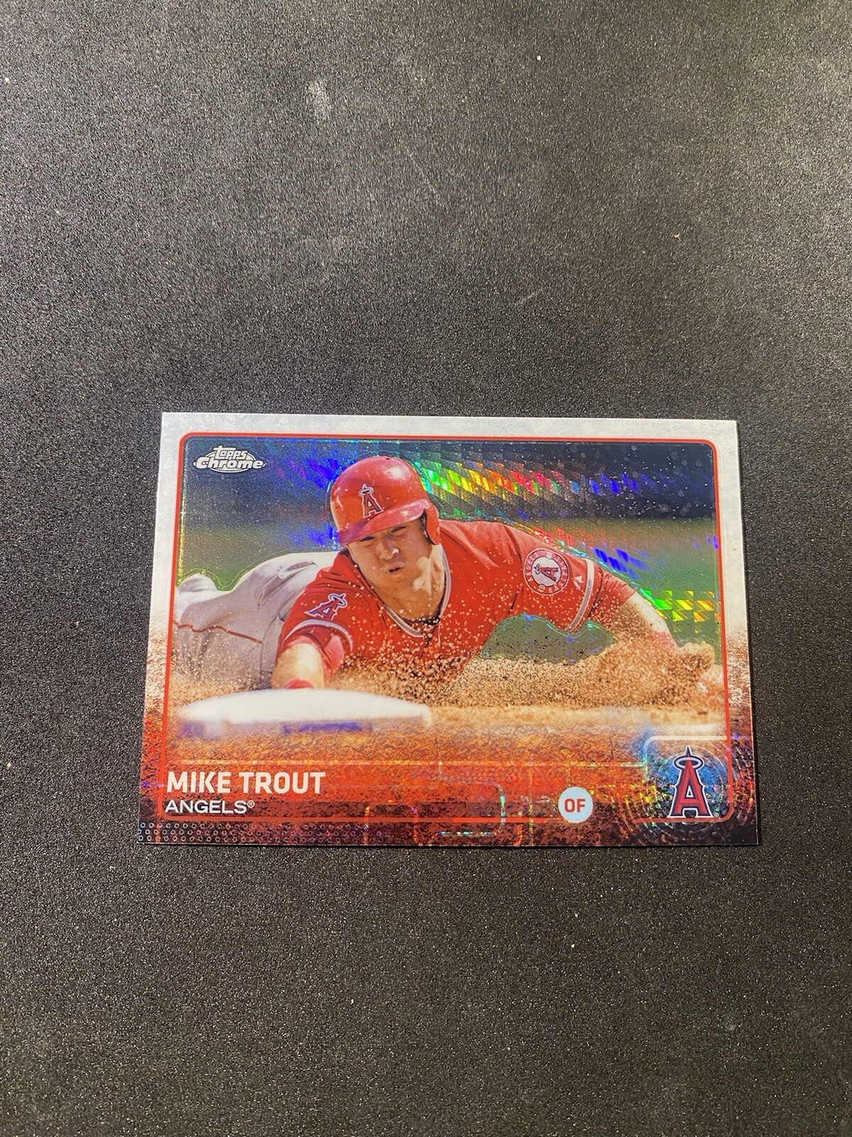 2015 Topps Chrome - Prism Refractor #51 Mike Trout Prizm Angels